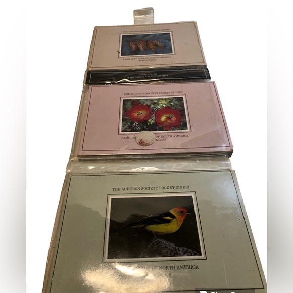 AUDUBON SOCIETY POCKET GUIDES Gift Set Western REGION/SLIP CASE By John Farrand - Picture 1 of 16